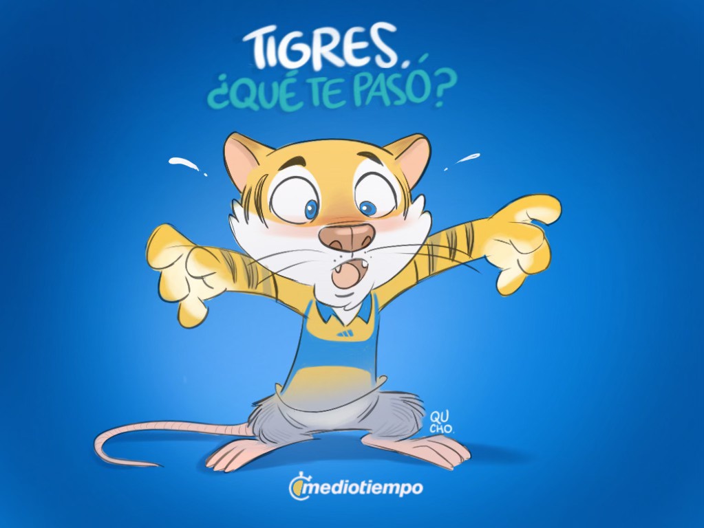 Carton Qucho Moreno sobre triunfo de Tigres