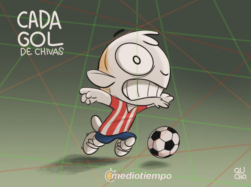 Carton  Qucho sobre Chivas 