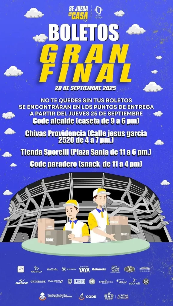 Lista la final de la Copa Jalisco