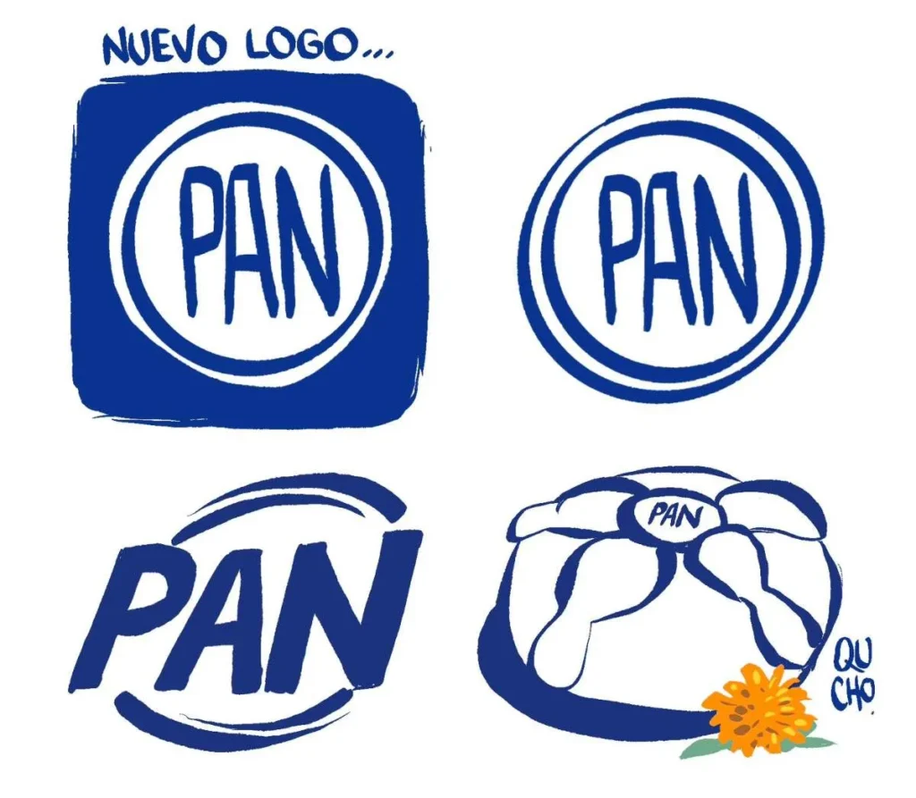 Cartón de Qucho Monero sobre el PAN