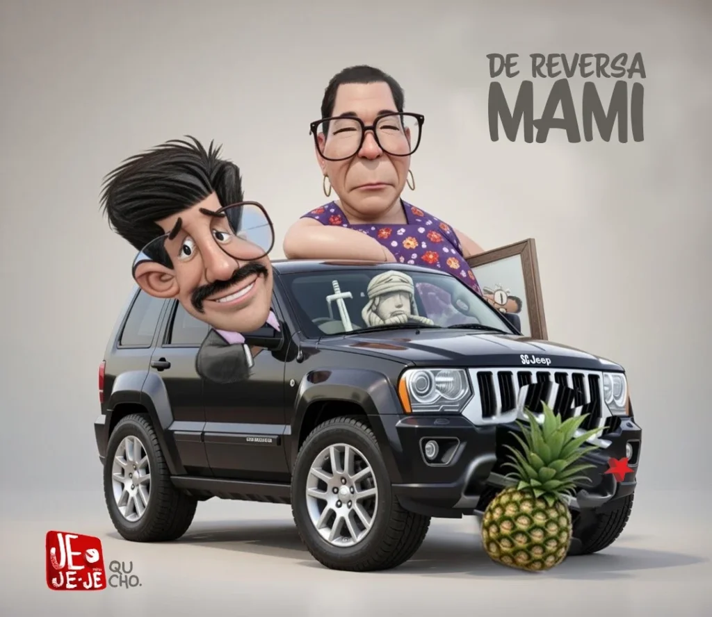 Cartón de Qucho sobre los ministros de la Suprema Corte de Justicia de la Nación