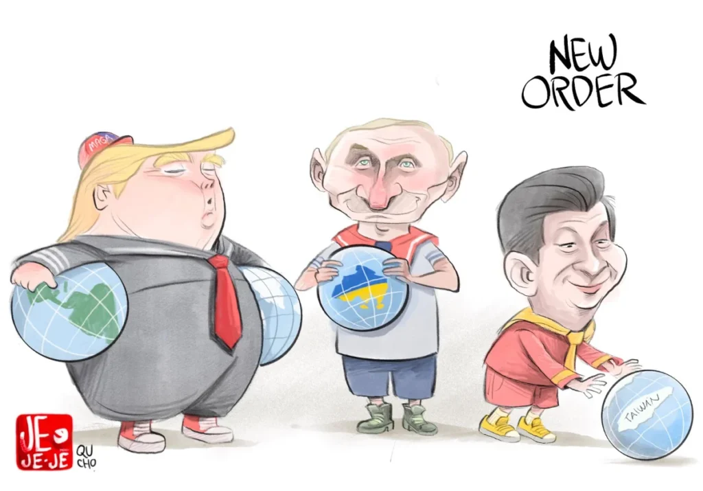 Cartón de Qucho Monero dedicado a Donald Trump