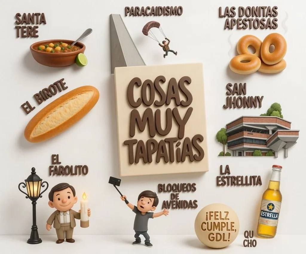 Cartón de Qucho sobre Guadalajara