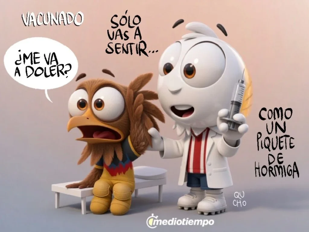 Cartón de Qucho sobre Chivas