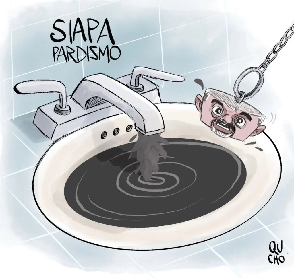 Cartón de Qucho Monero sobre el Siapa