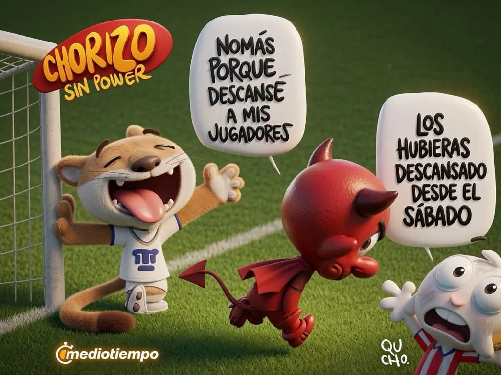 Cartón de Qucho dedica su cartón sobre el Toluca