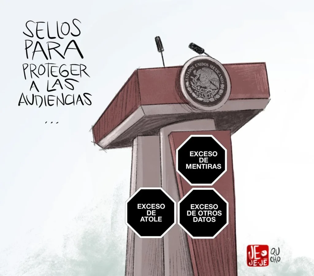 Qucho Monero dedica su cartón a los derechos de las audiencias