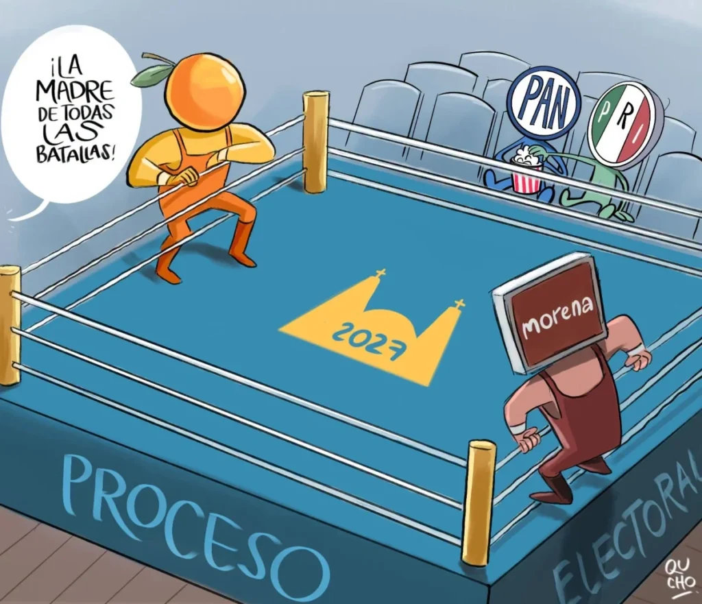 Cartón de Qucho sobre las elecciones 2027
