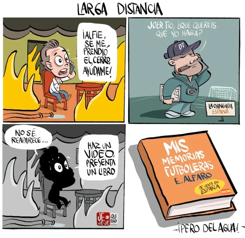 Cartón de Qucho Monero sobre la crisis en Jalisco