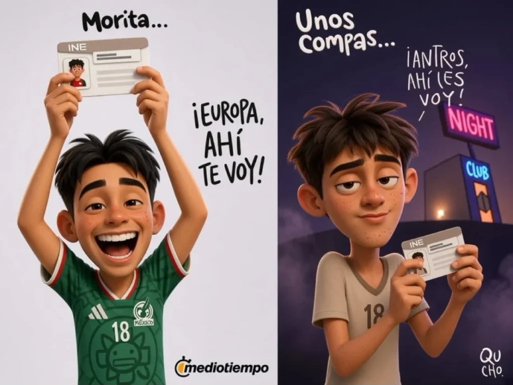 Cartón de Qucho sobre Morita