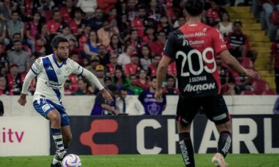 Puebla se impone ante el Atlas, con marcador de 3-2