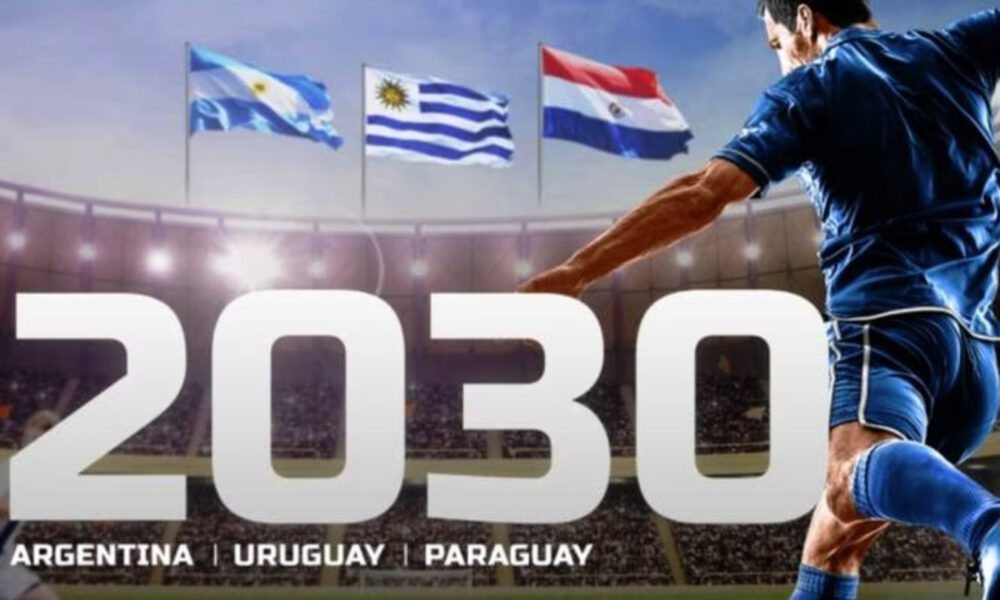 Argentina, Uruguay y Paraguay serán sedes inaugurales del Mundial 2030: CONMEBOL