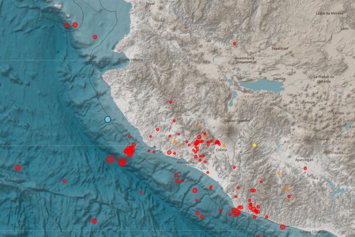 Sismo de 4.9 se registra en la Costa de Tomatlán, afortunadamente, sin afectaciones