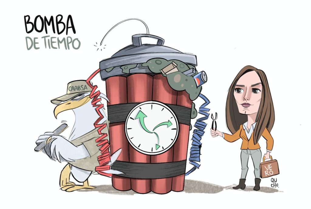 Cartón Qucho caabsa es una bomba de tiempo para GDL