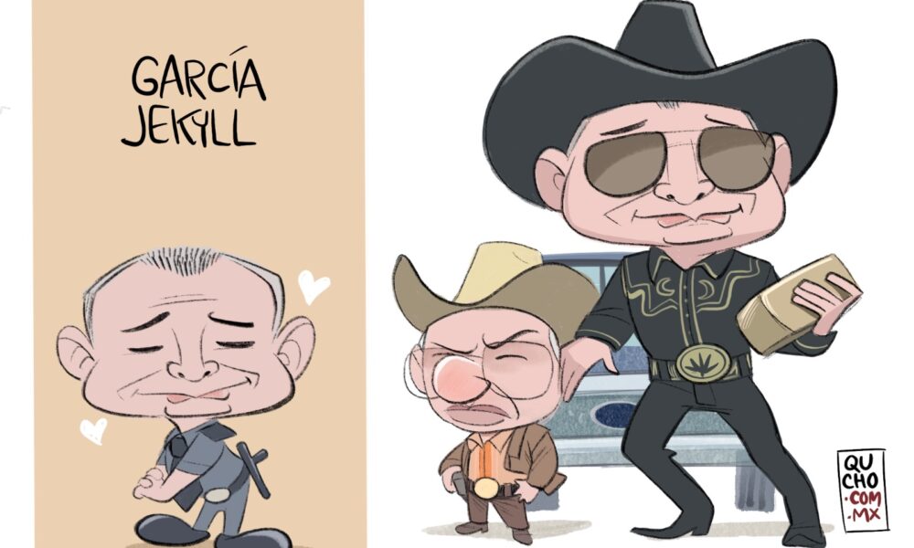 Cartón de Qucho la sentencia a Genero García Luna