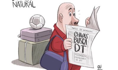 Cartón Qucho sobre el futuro de Enrique Alfaro