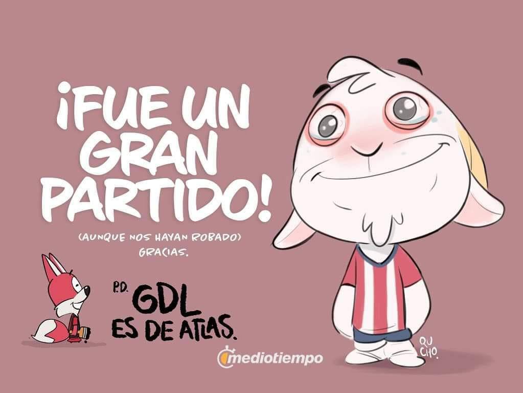 Cartón Qucho sobre el clásico tapatío