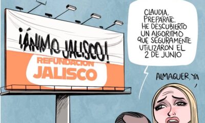 Carton de Qucho sobre la resolución de Claudia Delgadillo