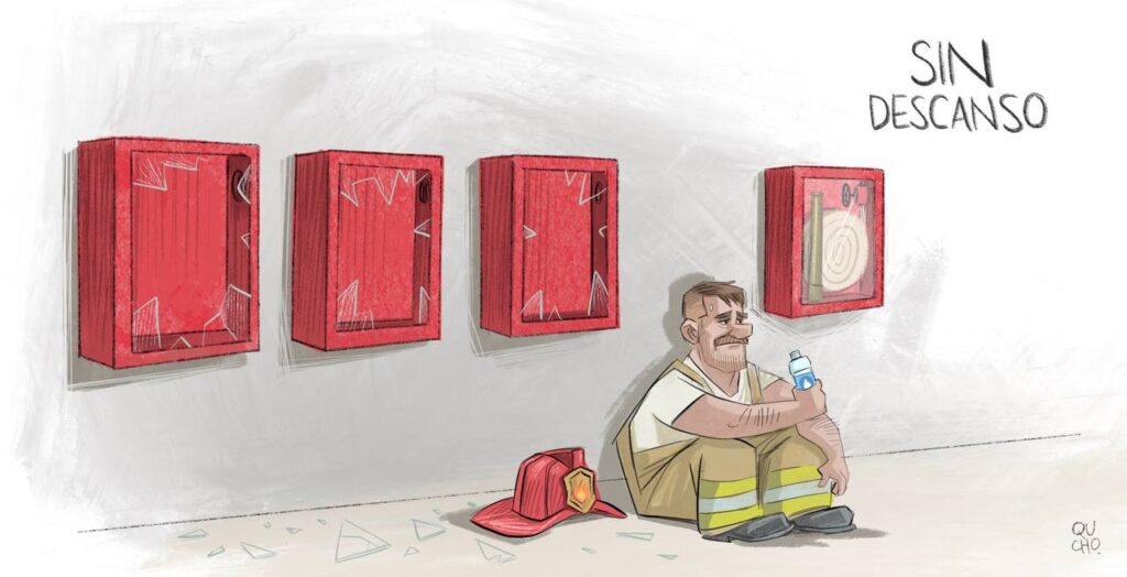 Cartón, Qucho Moreno sobre los incendios en GDL