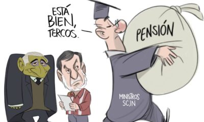 Los ministros de la suprema corte renuncia por pensión