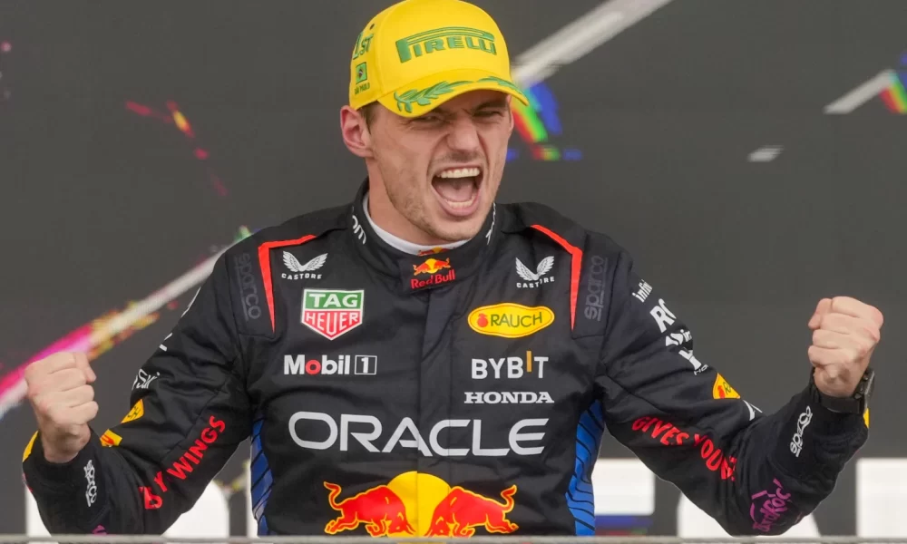 Max Verstappen, piloto de Red Bull, ganó en Brasil