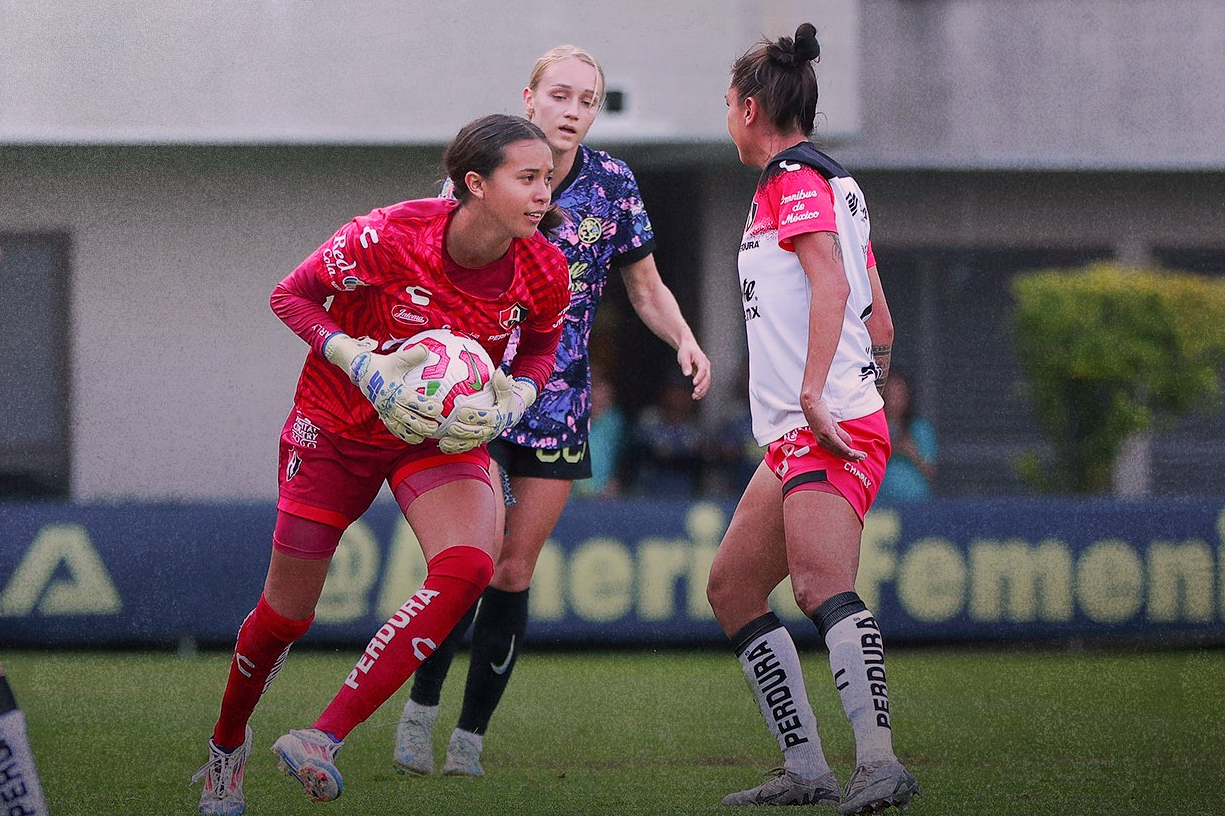 Atlas femenil recibe goleada 4-1 a manos del América