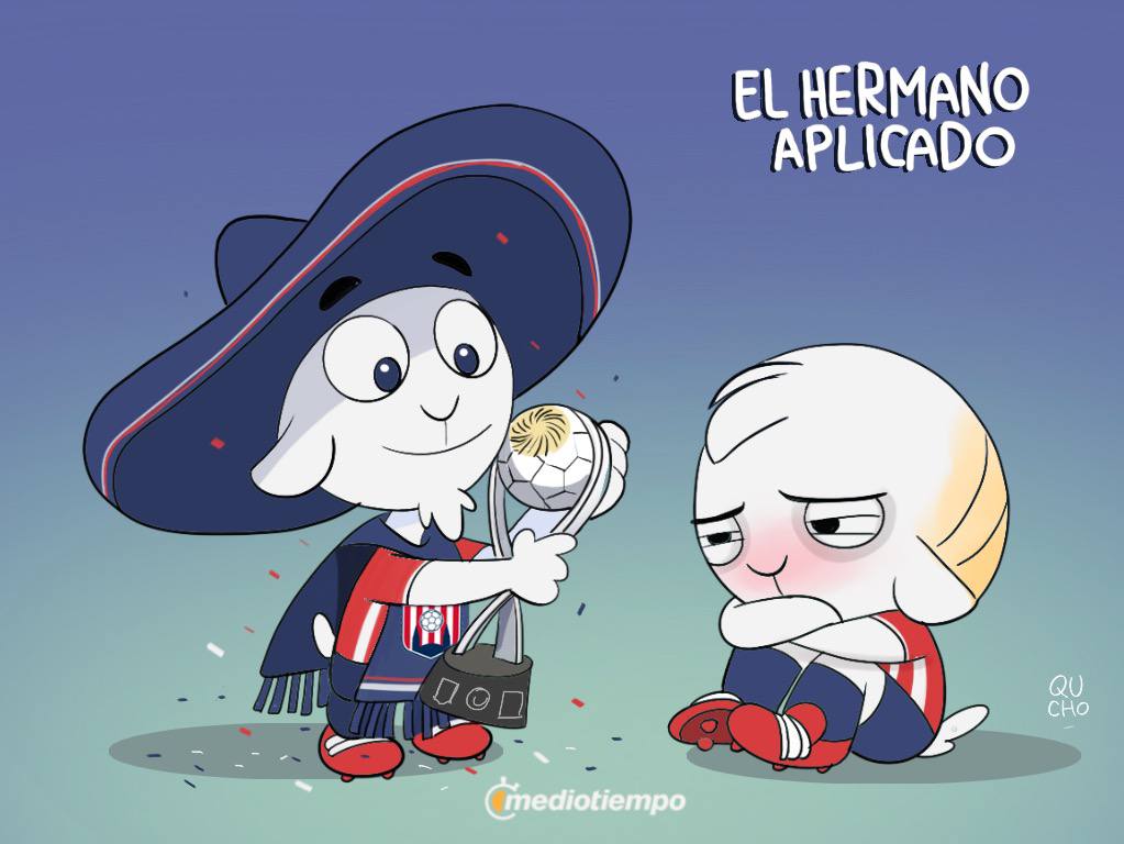 Cartón de Qucho Monero sobre el triunfo del equipo Tapatío.