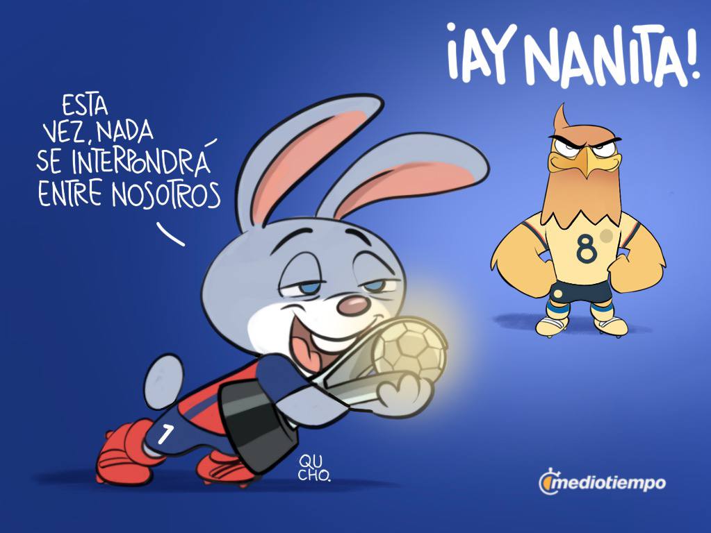 Cartón de Qucho Monero sobre el desempeño del Cruz Azul en el torneo de Apertura 2024