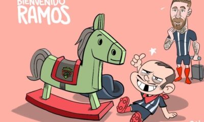 Cartón Qucho sobre el Monterrey