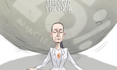 Cartón Qucho sobre Claudia Sheinbaum