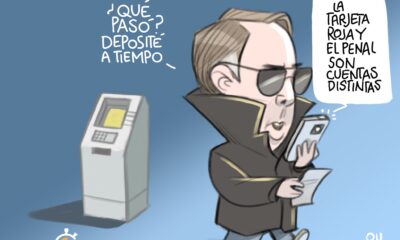 Cartón Qucho sobre la derrota del América