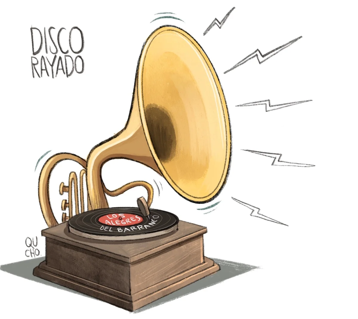 cartón de Qucho