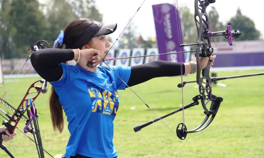Atleta jalisciense, tiro con arco