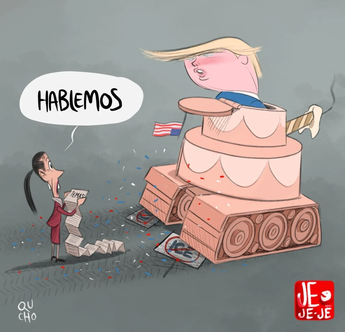 Cartón de Qucho