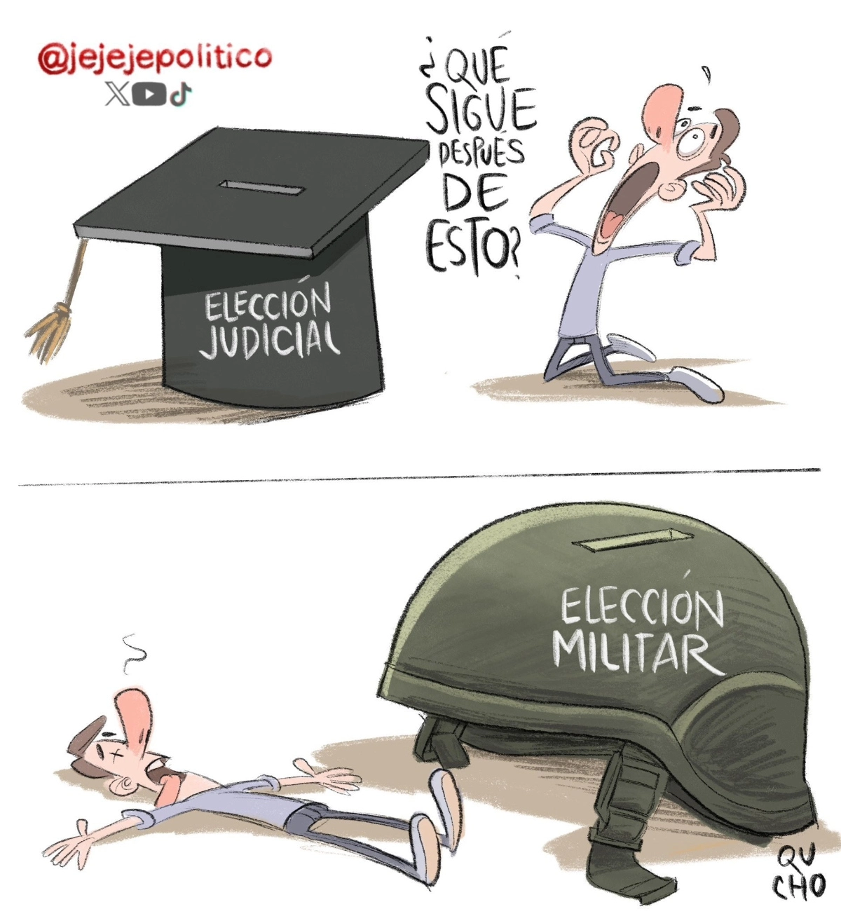 Cartón de Qucho Monero