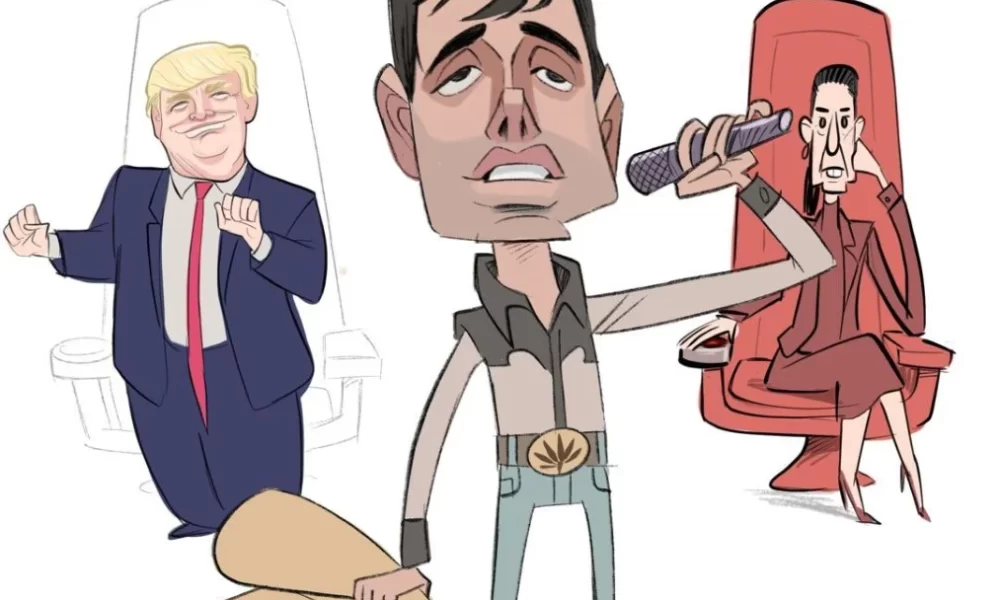 Cartón de Qucho sobre el narcotraficante Ovidio Guzmán