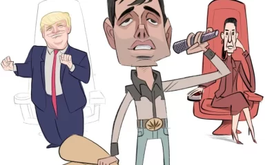 Cartón de Qucho sobre el narcotraficante Ovidio Guzmán