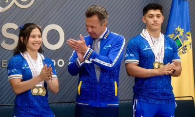 Pablo Lemus recibió a los atletas en Casa Jalisco