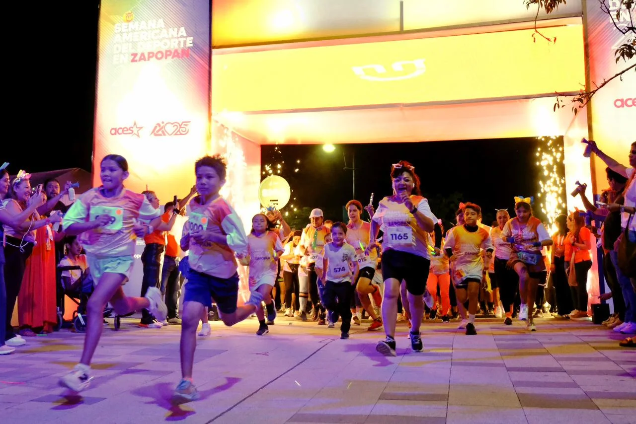 Zapopan celebra carrera nocturna ‘Jalisco Corre’