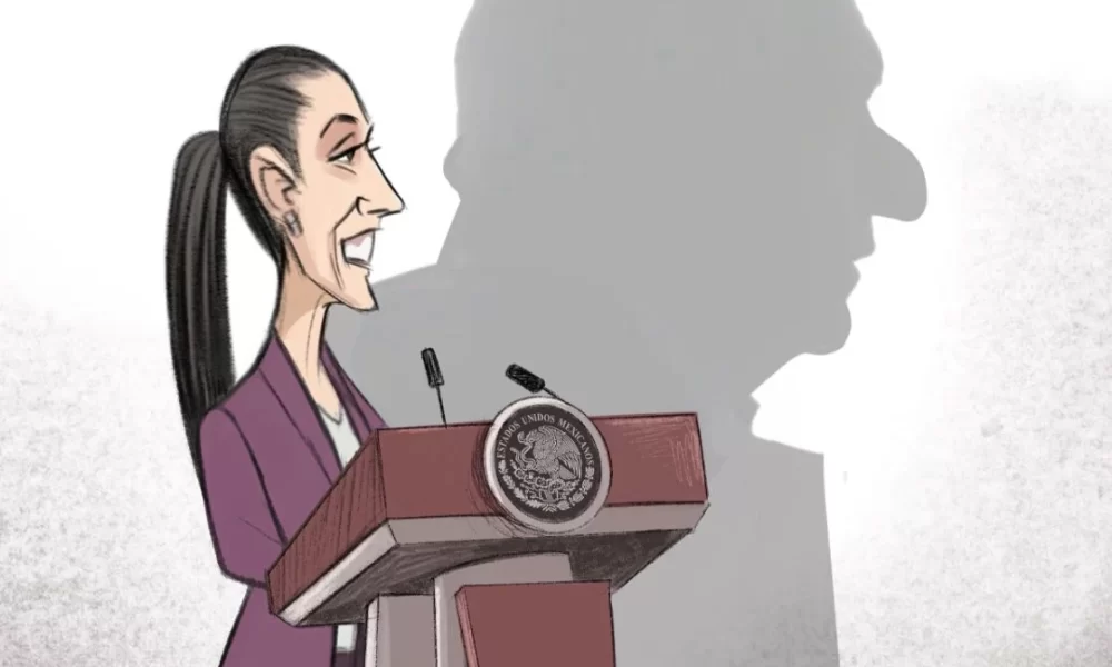 Cartón de Qucho dedicado al informe de la presidenta Sheinbaum