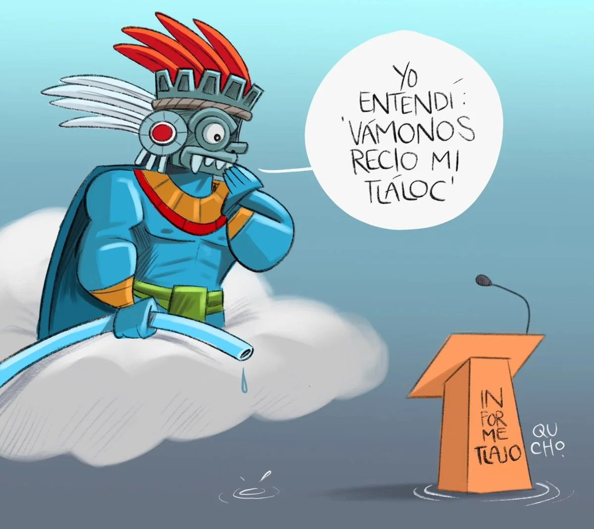 Cartón de Qucho Monero