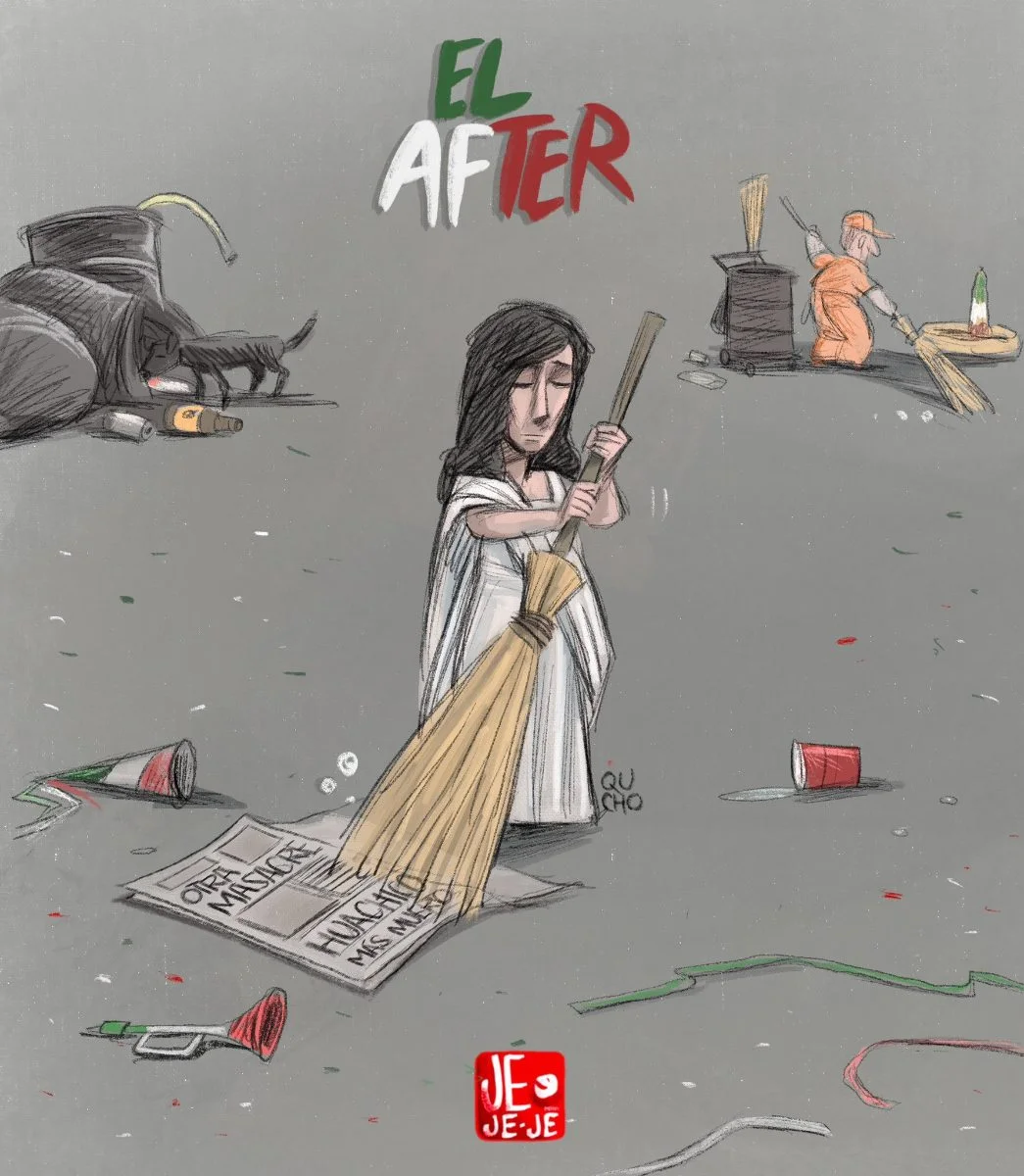 Cartón de Qucho Monero