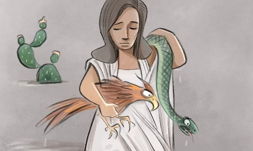 Cartón de Qucho Monero sobre las inundaciones