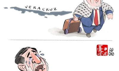 Cartón de Qucho sobre Noroña