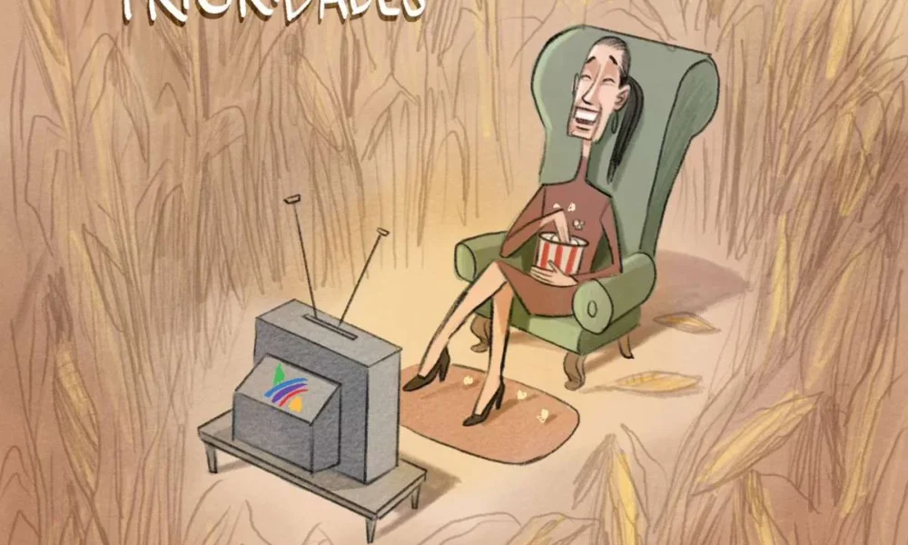 Cartón de Qucho sobre Claudia Sheinbaum