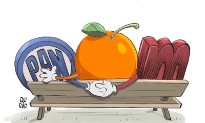 Cartón de Qucho Monero sobre la reforma Judicial en Jalisco