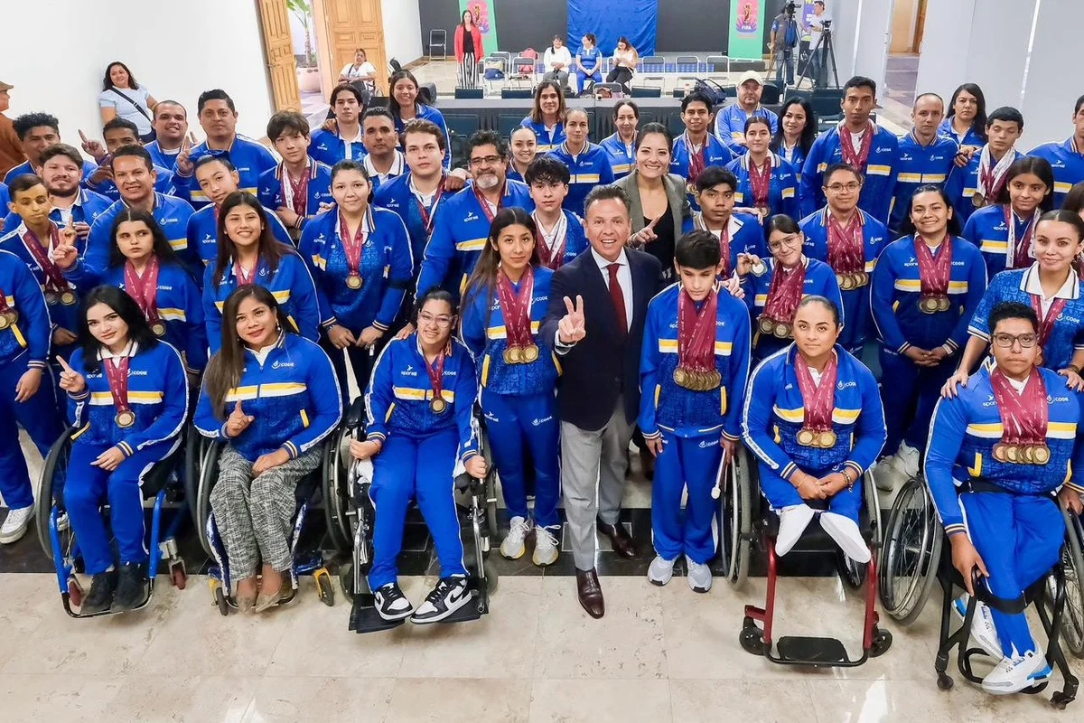 El Gobernador Pablo Lemus reconoció a la Selección Jalisco por su campeonato consecutivo número 20 en la Paralimpiada Nacional CONADE 2025.