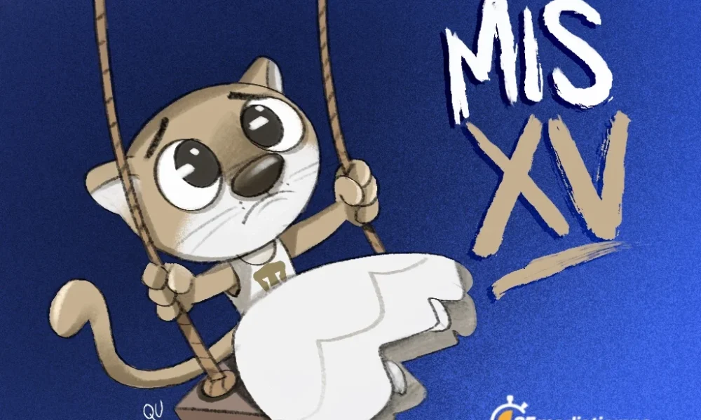 Cartón de Qucho Monero sobre Pumas