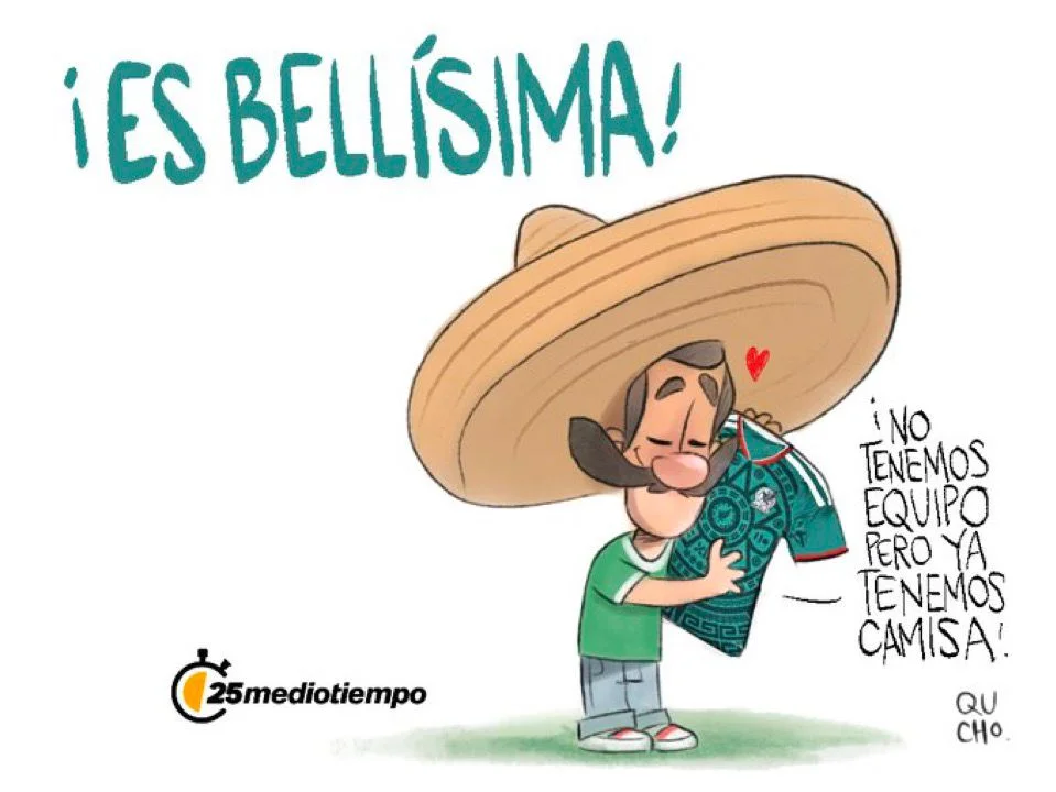 Cartón de Qucho Monero sobre el Tri