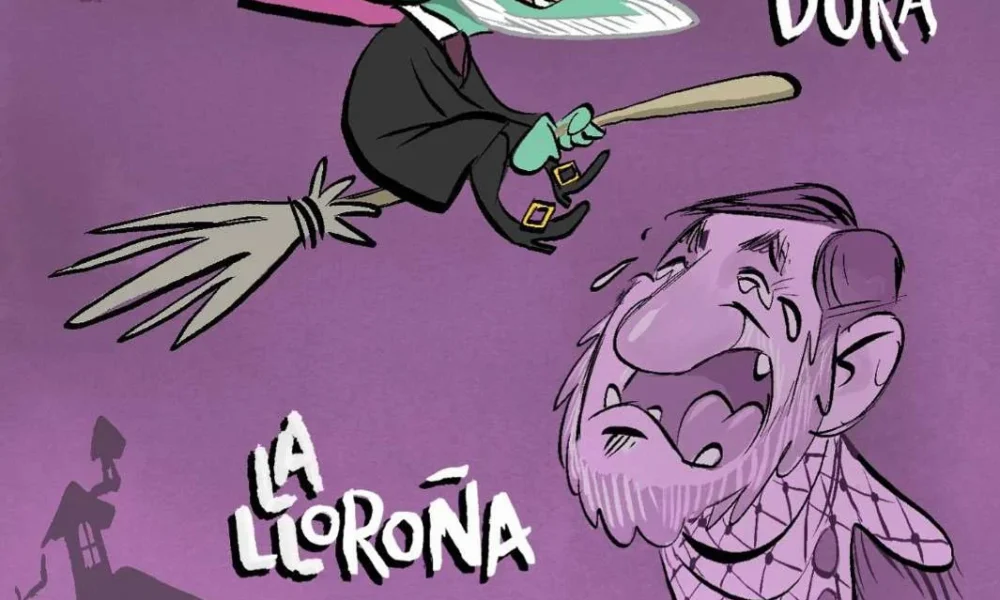 Cartón de Qucho Monero sobre la Barredora